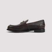 Miu Miu Loafers - Brown | c5736788265b79336f115f8011ad9fc367490b34