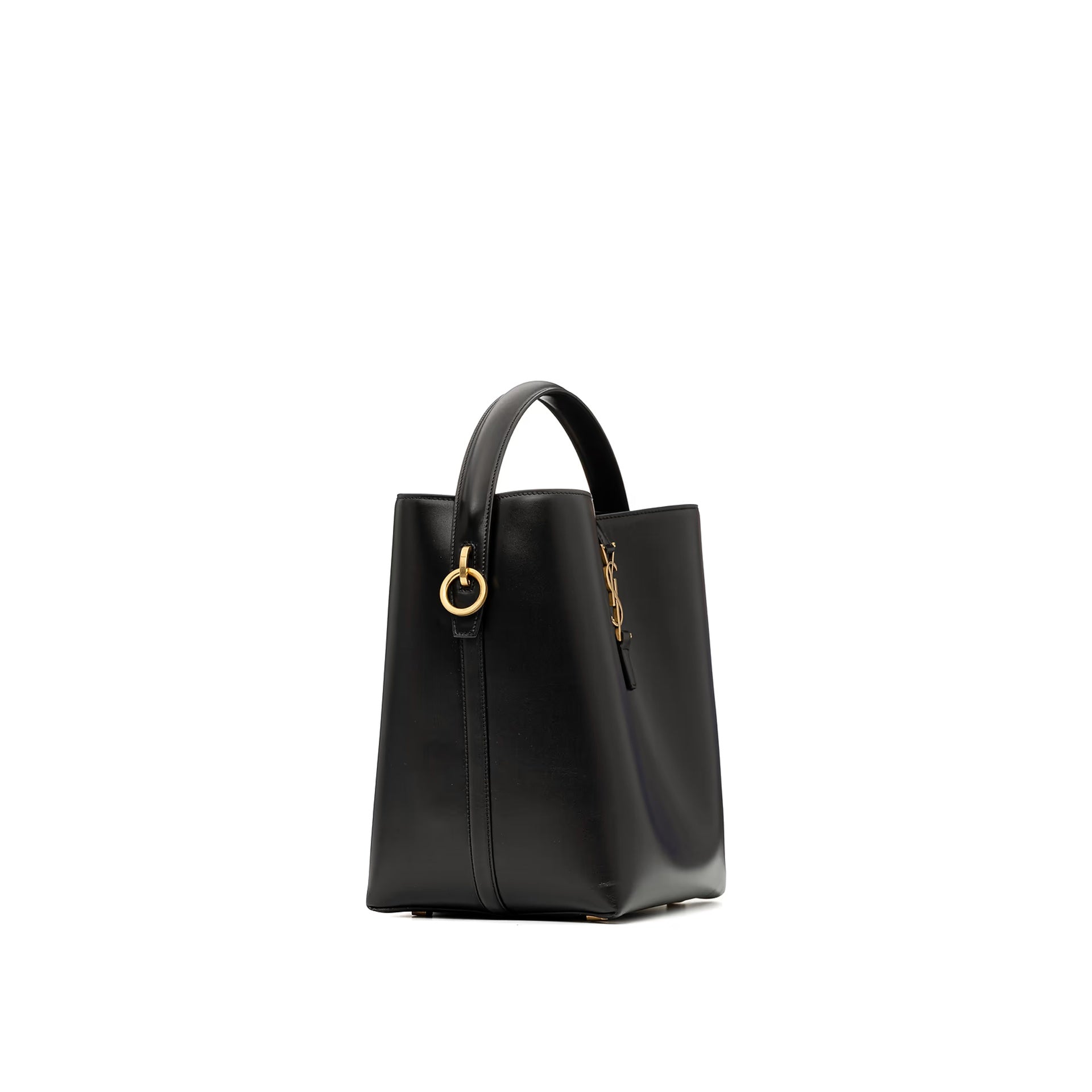 Saint Laurent Le 37 Small Leather Bucket Bag