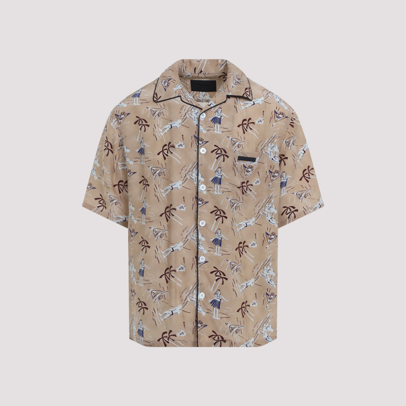 Prada Shirts - Nude & Neutrals | ee30e62a01147b8998a98415fe95a41a16ea19a0