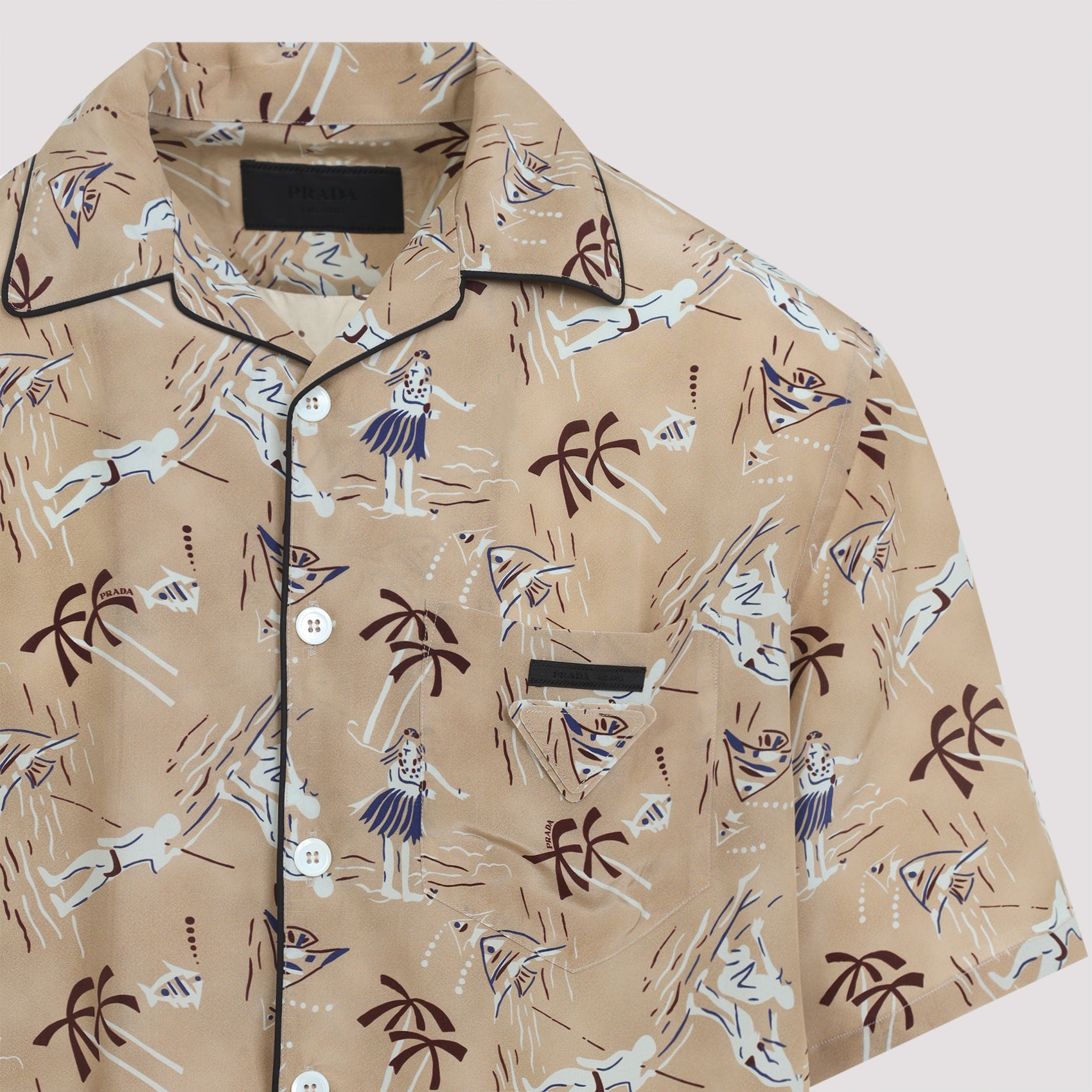 Prada Shirts - Nude & Neutrals | 9085d641fb5b3c2a24d35984b22f43c6e543856d