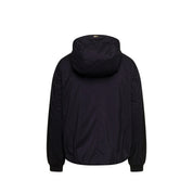 Herno Matt Black Hooded Bomber Jacket - WOMEN CLOTHING - HERNO - T.Luxy