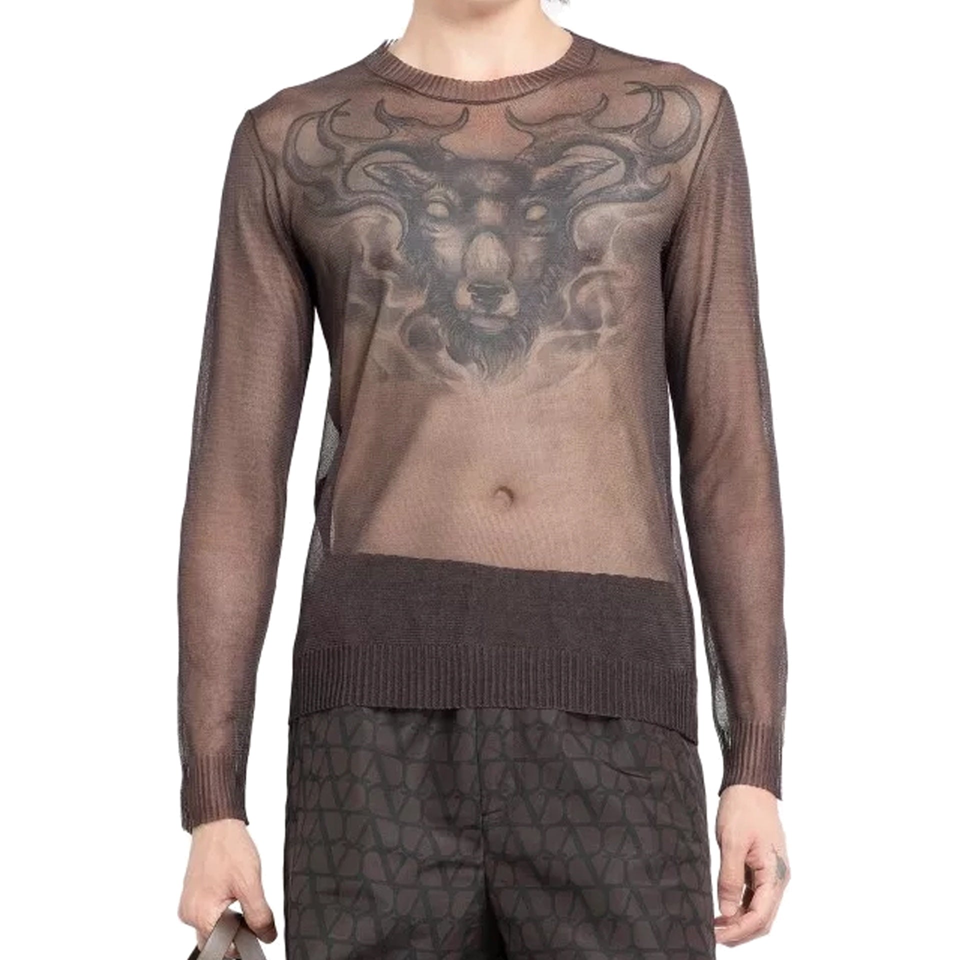 Valentino Transparent Silk Top - MEN CLOTHING - VALENTINO - T.Luxy