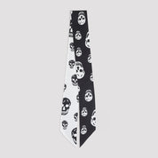 Alexander Mcqueen Skull Ribbon Scarf - WOMEN ACCESSORIES - ALEXANDER MCQUEEN - T.Luxy
