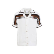 Casablanca Short-Sleeve Crochet Shirt - MEN CLOTHING - Casablanca - T.Luxy
