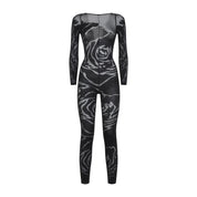 Wolford Rose Shadow Catsuit - WOMEN CLOTHING - WOLFORD - T.Luxy