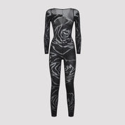 Wolford Rose Shadow Catsuit - WOMEN CLOTHING - WOLFORD - T.Luxy