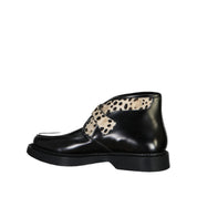 Saint Laurent Leather Creeper Boots
