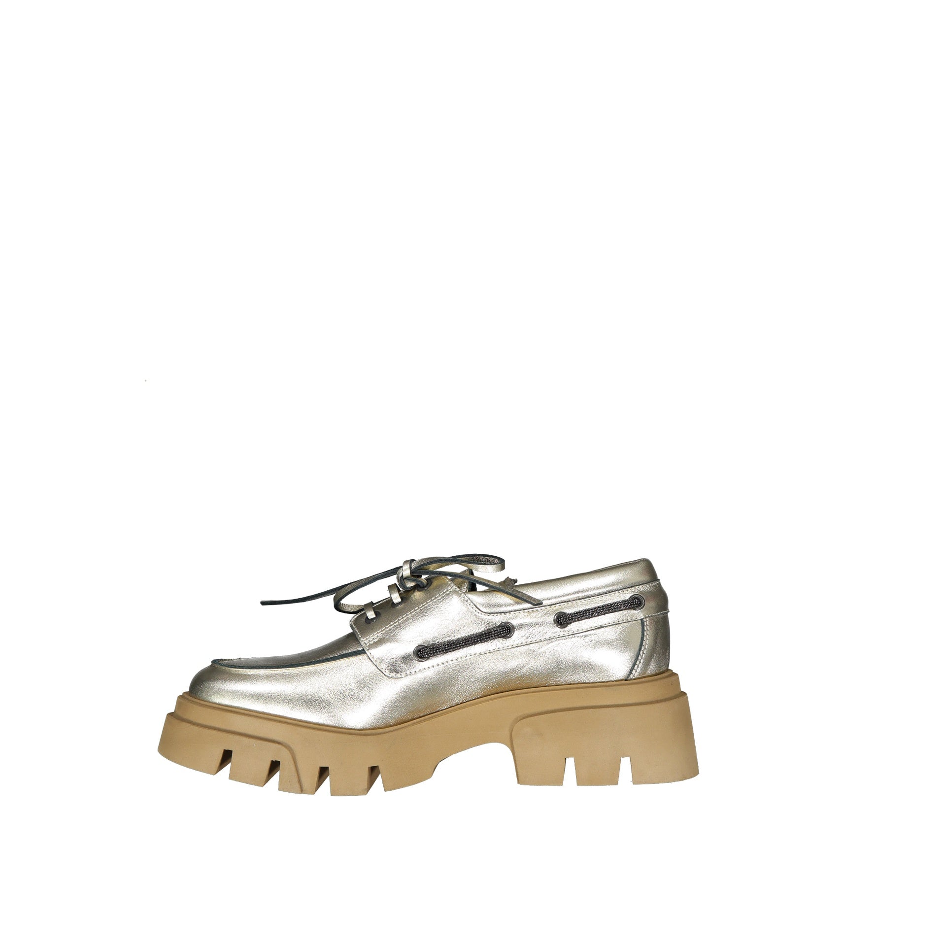 Brunello Cucinelli Leather Loafers - WOMEN SHOES - BRUNELLO CUCINELLI - T.Luxy