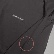 Saint Laurent Cotton Logo T-Shirt - WOMEN CLOTHING - SAINT LAURENT - Tluxy New