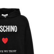 Moschino Couture In Love We Trust Hooded Sweatshirt