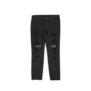 Off-White Cotton Jeans