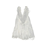 Dsquared2 Mesh Silk Mini Dress