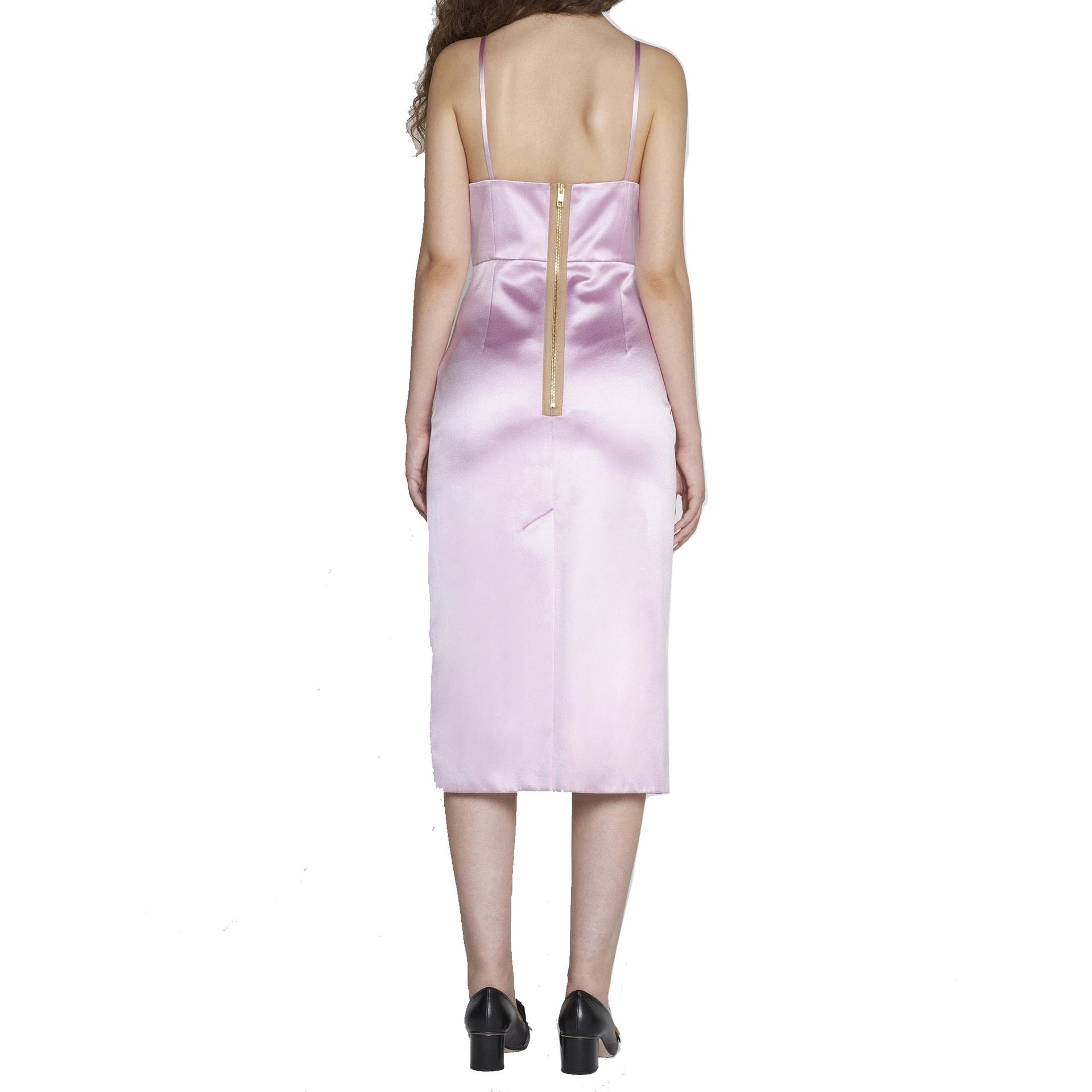 Gucci Silk Midi Dress - WOMEN CLOTHING - GUCCI - Tluxy New
