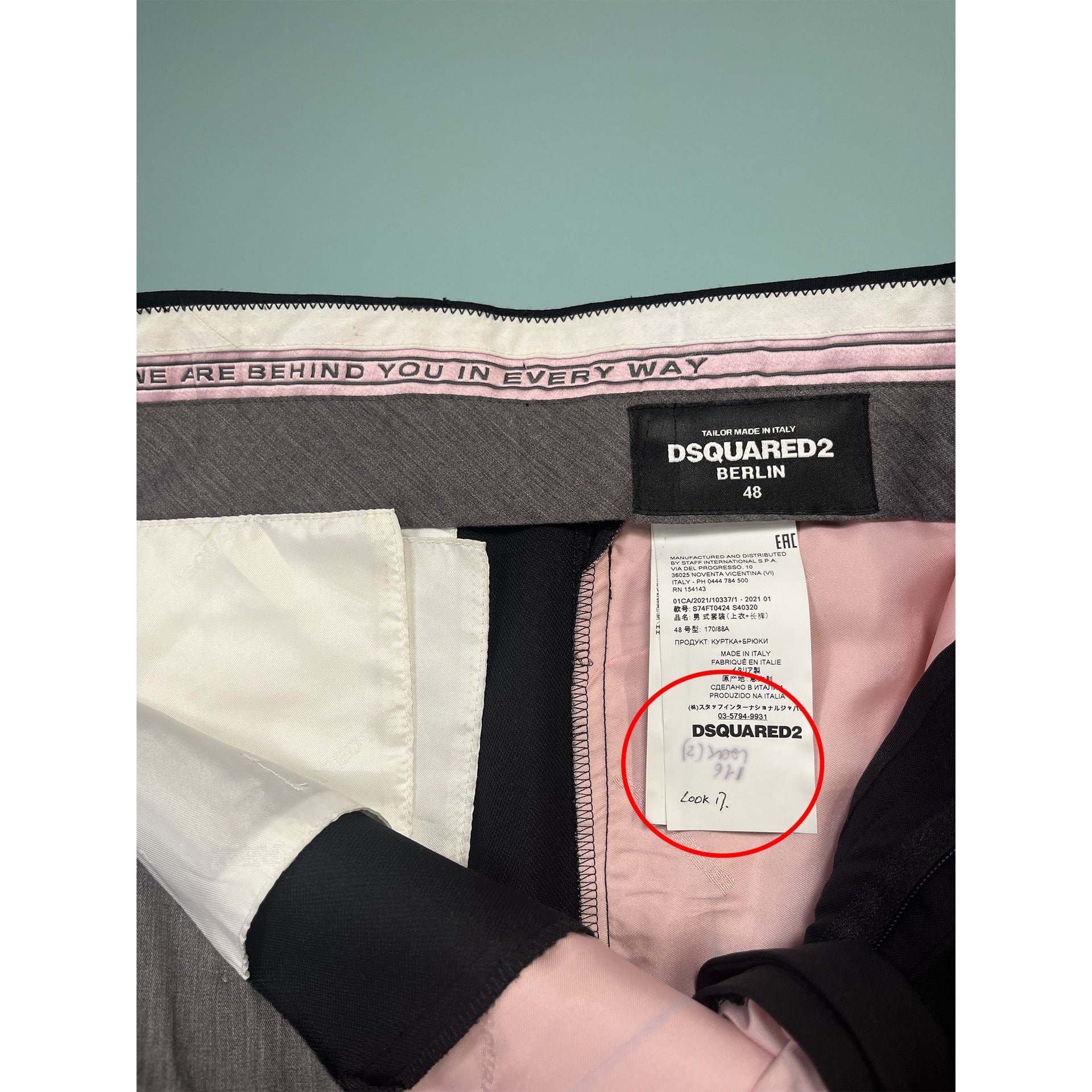 Dsquared2 Wool Suits