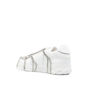 GCDS Crystal-Embellished Sneakers