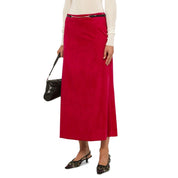 Gucci Velvet Bloom Midi Skirt