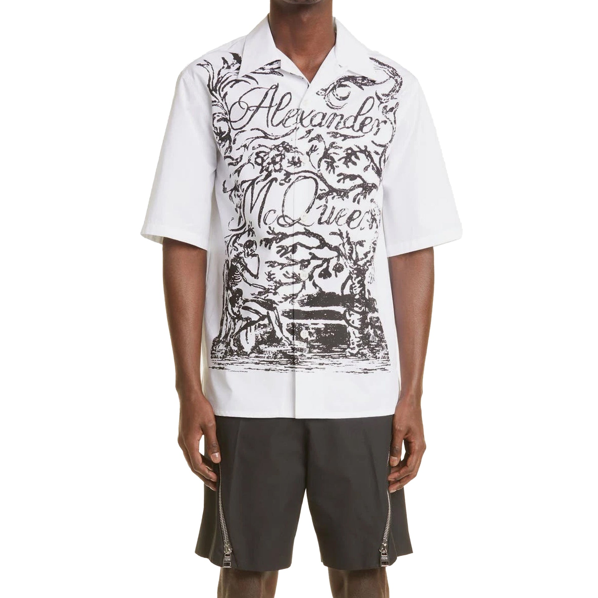 Alexander Mcqueen Short Sleeve Shirt - MEN CLOTHING - ALEXANDER MCQUEEN - T.Luxy