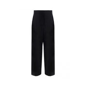 Salvatore Ferragamo Silk And Linen Pants