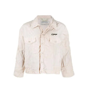 Off-White Logo Windbreaker Bomber Jacket