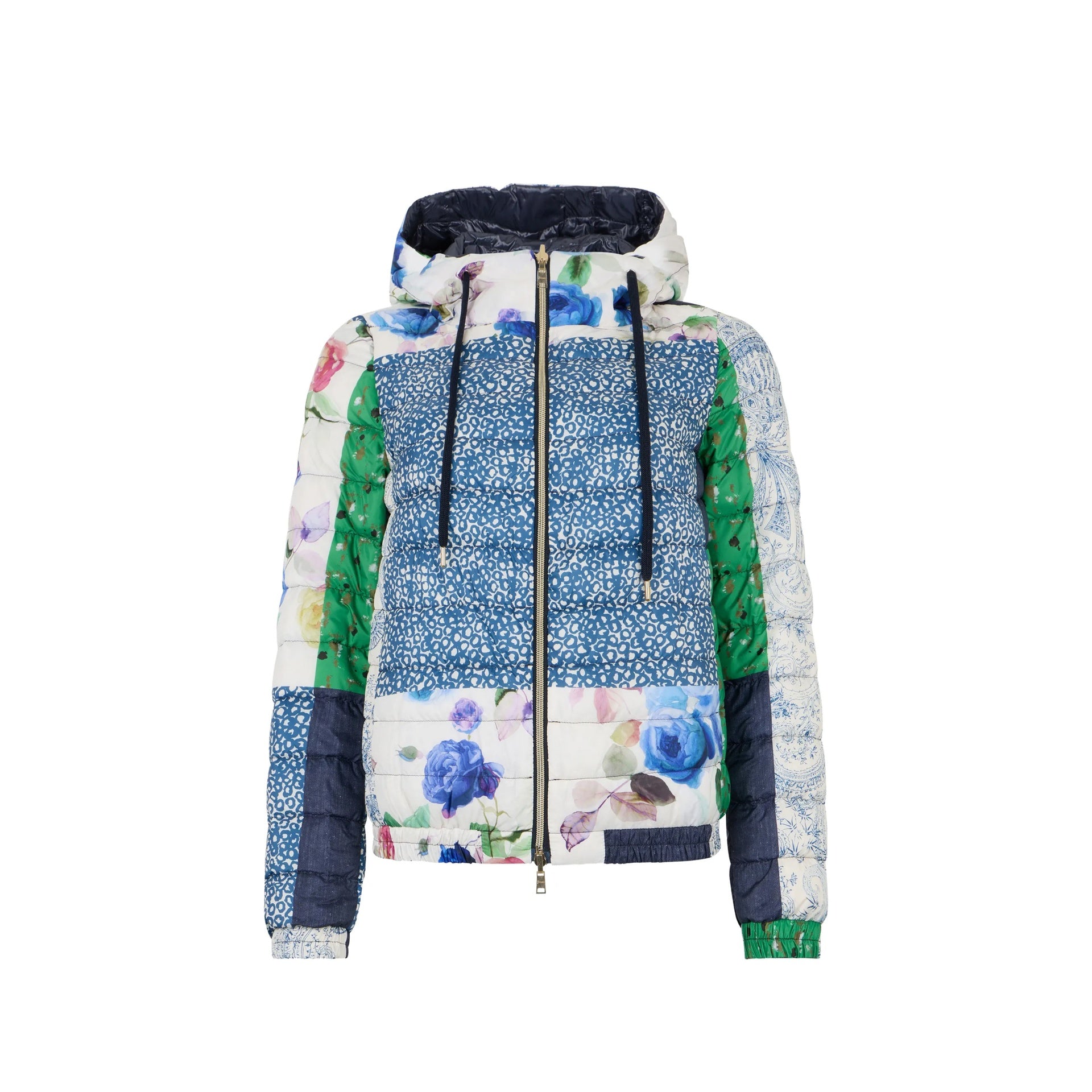 Herno Patchwork Down Jacket - WOMEN CLOTHING - HERNO - T.Luxy