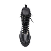 Off-White Leather Ankle Boots