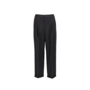 Saint Laurent Cashmere And Wool Flannel 90'S Striped Pants