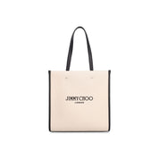 Jimmy Choo Medium Logo Tote Bag