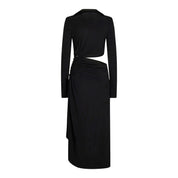 Off-White Cut-Out Midi Dress