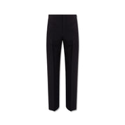 Salvatore Ferragamo Cotton And Silk Pants