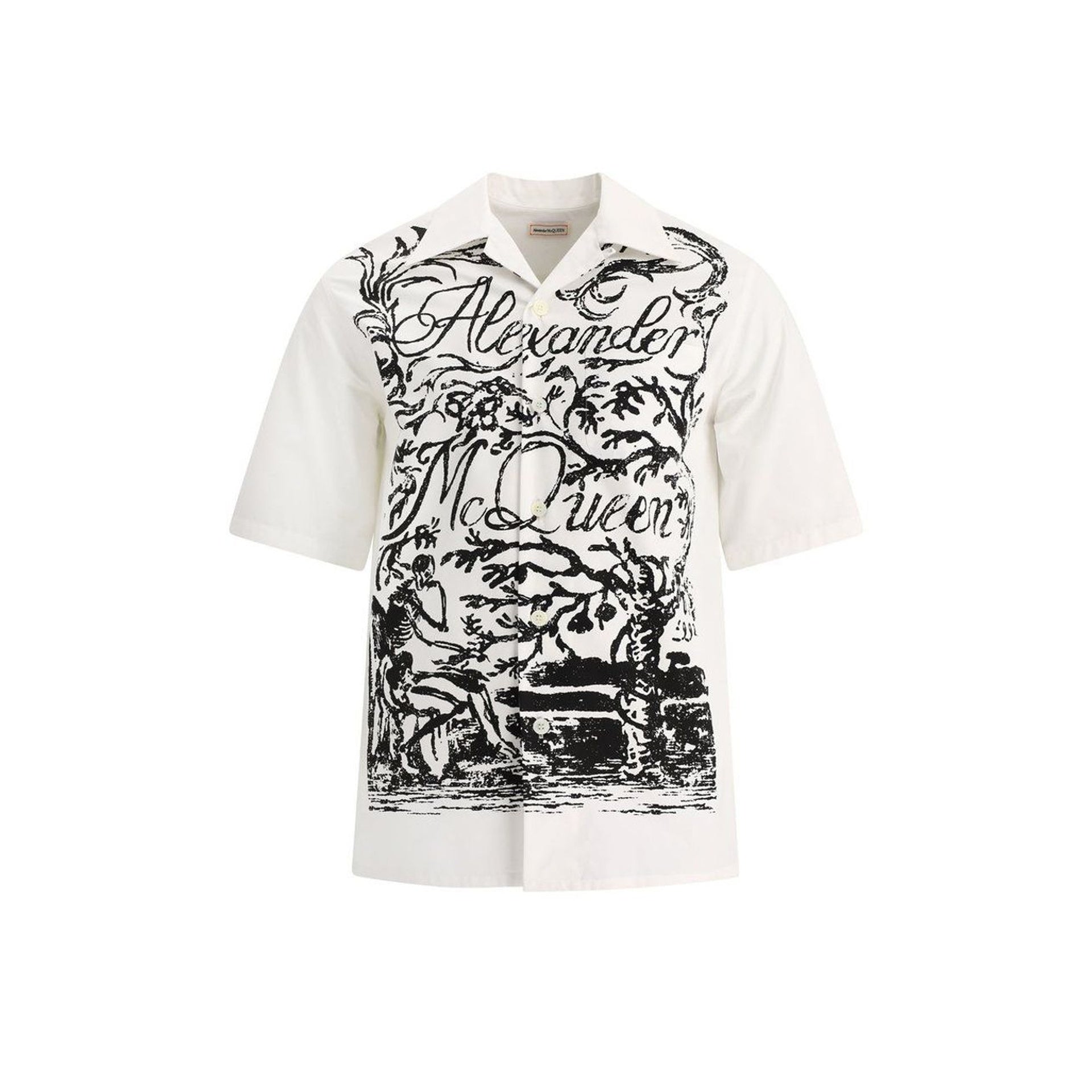 Alexander Mcqueen Short Sleeve Shirt - MEN CLOTHING - ALEXANDER MCQUEEN - T.Luxy