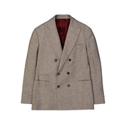 Brunello Cucinelli Double-Breasted Wool Jacket