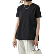 Herno Cotton T-shirt - WOMEN CLOTHING - HERNO - T.Luxy