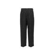 Saint Laurent Cashmere And Wool Flannel 90'S Striped Pants