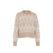 Brunello Cucinelli Jacquard Cashmere Sweater