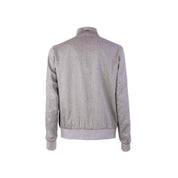 Herno Linen Bomber Jacket