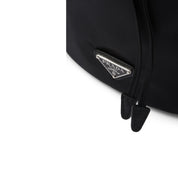 Prada Nylon and Leather Drawstring Pouch