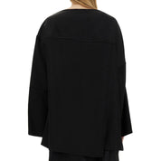 Jil Sander Blend Silk Blouse