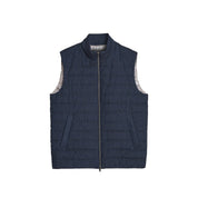 Herno Linen Down Gilet