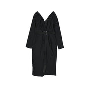 Blumarine Deep V-neck Dress