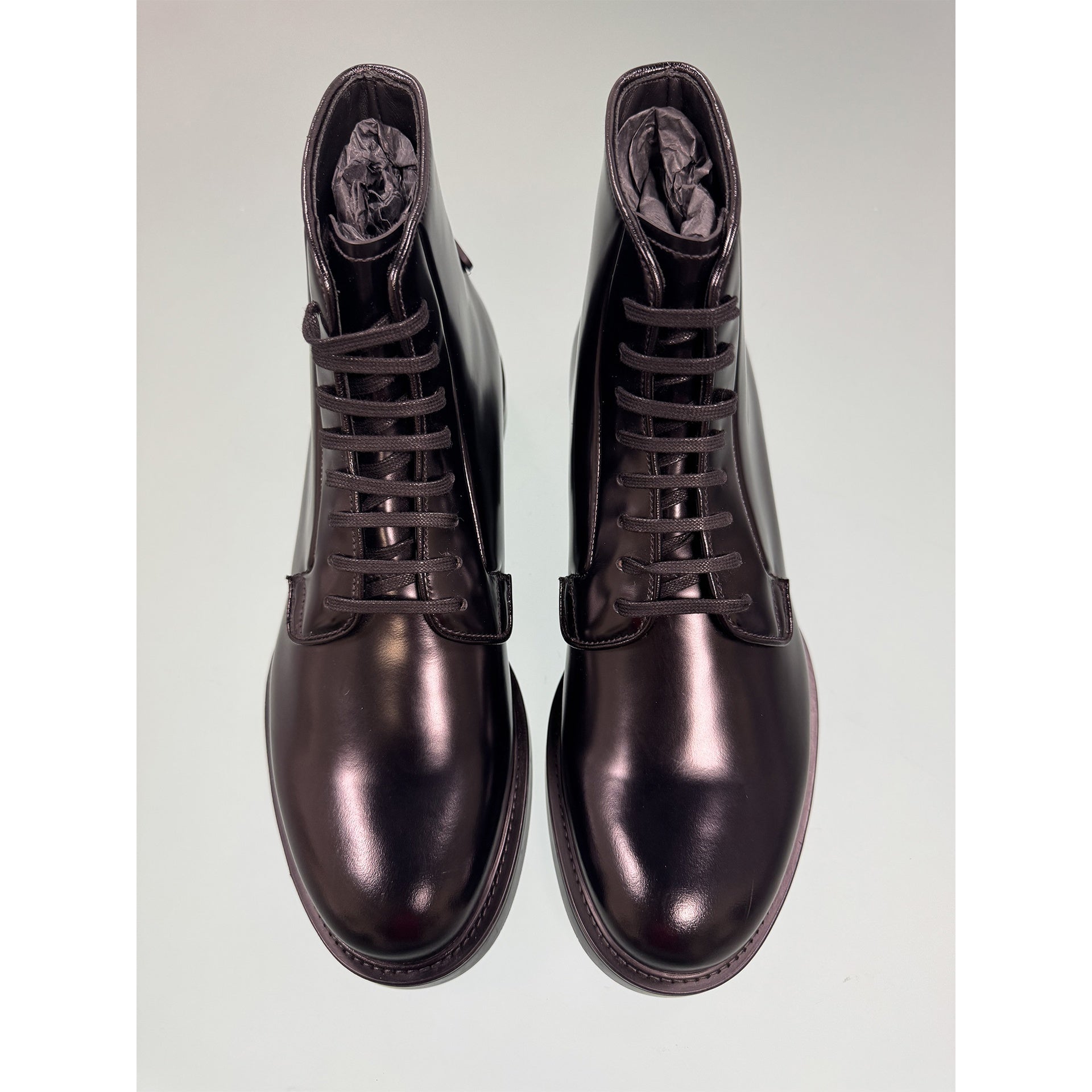 Prada Leather Ankle Boots