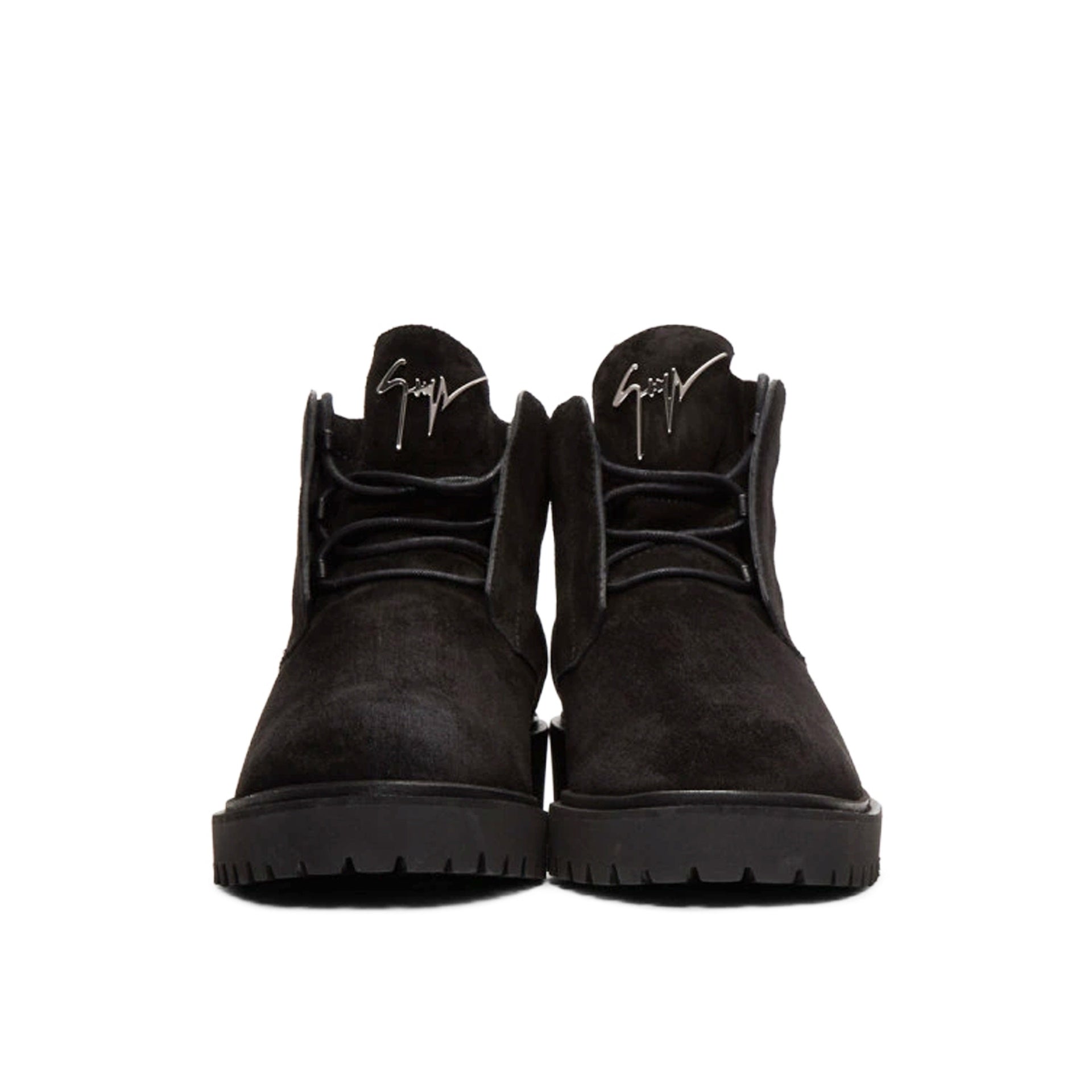 Giuseppe Zanotti Suede Tyson 20 Boots - MEN SHOES - GIUSEPPE ZANOTTI - T.Luxy