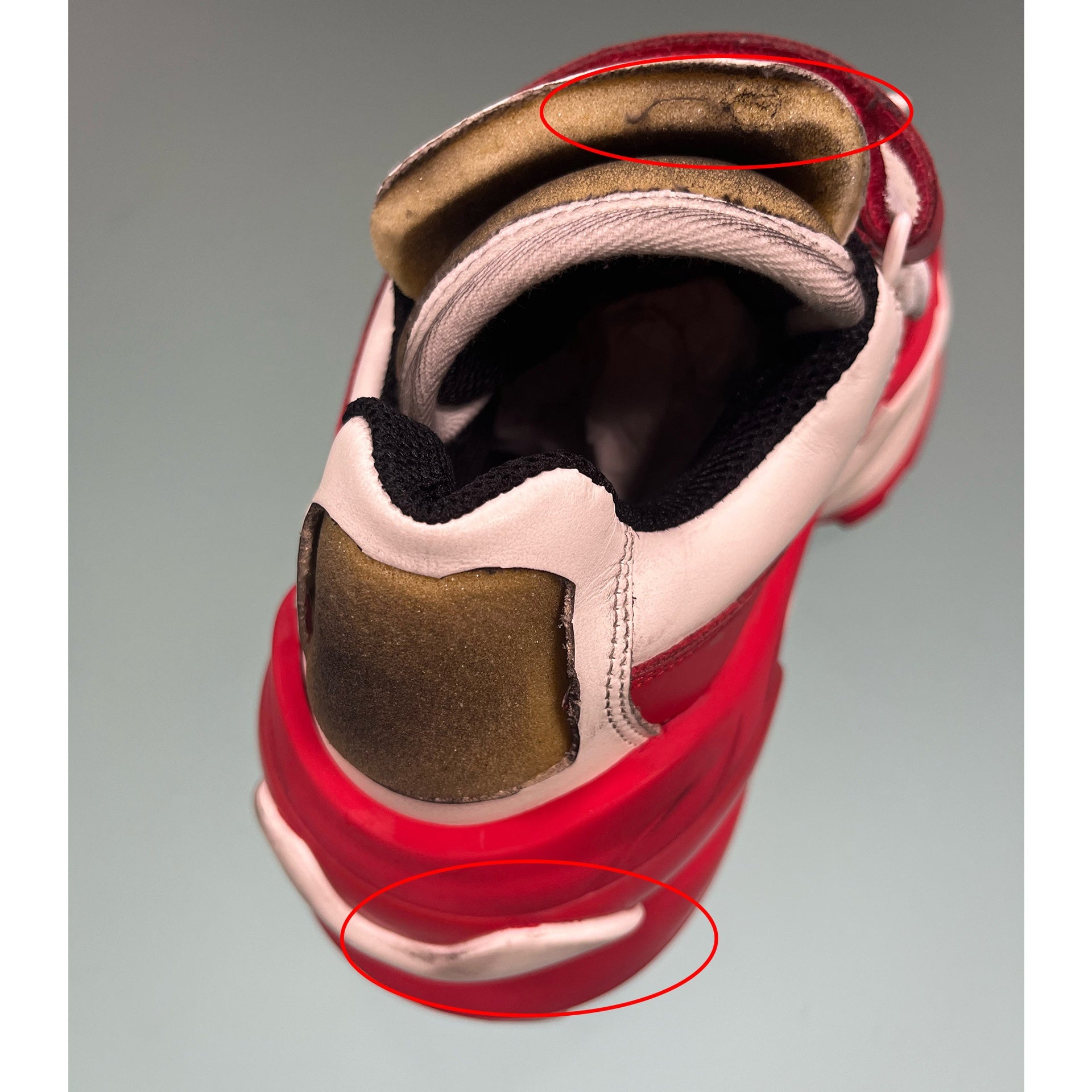 Maison Margiela Distressed Foam And Leather Sneakers - MEN SHOES - MAISON MARGIELA - T.Luxy