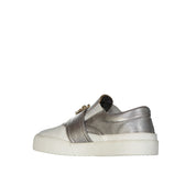 Miu Miu Leather Crystal Sneakers