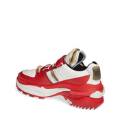 Maison Margiela Distressed Foam And Leather Sneakers - MEN SHOES - MAISON MARGIELA - T.Luxy