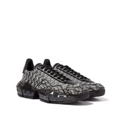 Jimmy Choo Diamond Monogram Glitter Sneakers - WOMEN SHOES - JIMMY CHOO - T.Luxy